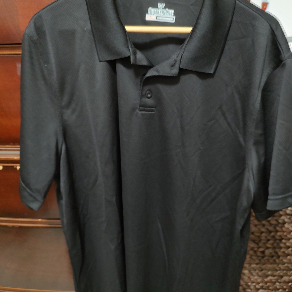 Outdoor Life Black Polo Shirt